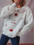 Christmas Women Pearl Christmas New Year Sweater