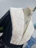 Women winter furry Faux warm jacket