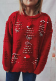 Christmas Women Pearl Christmas New Year Sweater
