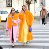 Women Faux furry Long Sleeve Jacket