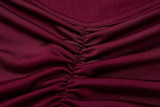 Women's Winter Fashion Sexy Low Back Strappy Evening Dress
