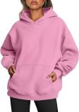 Women's Autumn Solid Color Long Sleeve Oversized Loose Hoodies