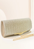 Clutch Shoulder Crossbody Women's Evening Bag Pleated Rectangular Evening Bag