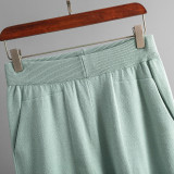 Women Autumn and Winter Loose Casual Sweater and Pant Two-piece Set