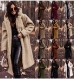 Women autumn and winter long-sleeved Coat