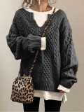 Women Casual Knitting Sweater