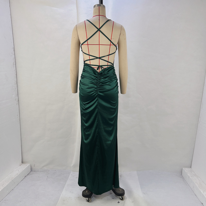 Women's Clothes Sexy Fashion Straps Tight Fitting Bodycon Dress