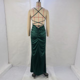 Women's Clothes Sexy Fashion Straps Tight Fitting Bodycon Dress