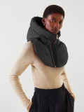 Autumn And Winter Women's Clothing Fashionable And Versatile Clothing Accessories Hooded Fake Collar Vest