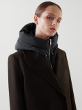 Autumn And Winter Women's Clothing Fashionable And Versatile Clothing Accessories Hooded Fake Collar Vest