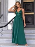 Women's Sexy Contrast Color Sequin Tassel Camouflage Dress