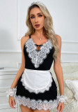 Erotic Lingerie Sexy Passion Temptation Lace Role Play Maid Uniform