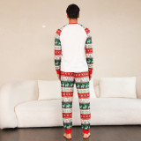 Christmas Family Wear Printed Pajama Two-piece Set