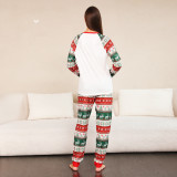 Christmas Family Wear Printed Pajama Two-piece Set