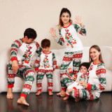 Christmas Family Wear Printed Pajama Two-piece Set