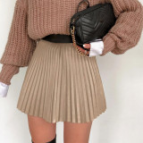 Women pleated skirt