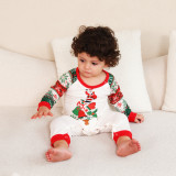 Christmas Family Wear Printed Pajama Two-piece Set