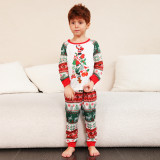 Christmas Family Wear Printed Pajama Two-piece Set