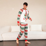 Christmas Family Wear Printed Pajama Two-piece Set