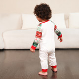 Christmas Family Wear Printed Pajama Two-piece Set