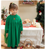 Christmas Girls' Dresses Spring Children's Princess Dresses Autumn And Winter Trendy Fashionable Baby Dresses