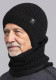 Autumn And Winter Fleece Ear Protection Knitting Hats For Men