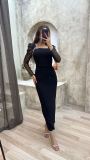 Autumn Long Sleeve Slim Fit Sexy Long Dress