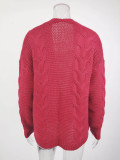 Autumn And Winter Sweaters Warm Knitting Cardigan Tops For Women
