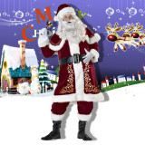Santa Claus costume retro palace cosplay masquerade dress performance costume