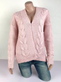 Autumn And Winter Sweaters Warm Knitting Cardigan Tops For Women