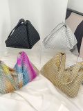 Women's Bags Autumn Simple Fashion Painted Rhinestone Shoulder Bag Evening Bag