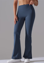 Women Solid Casual Sports Running Fitness Yoga Bell Bottom Pants Women Solid Casual Sports Running Fitness Yoga Bell Bottom Pants