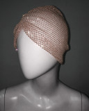 Women Autumn and Winter Rhinestone Party Dome Hat