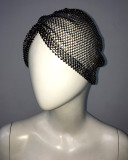 Women Autumn and Winter Rhinestone Party Dome Hat