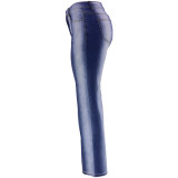 Retro Gradient Color Bell Bottom Denim Pants Women's Slim Fit Butt Lift Jeans