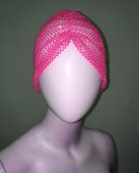 Women Autumn and Winter Rhinestone Party Dome Hat