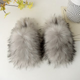 Women Furry Home Furry Warm Slippers