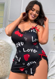 Women mesh suspender nightdress sexy lingerie