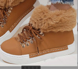 Women Winter Velvet Furry Snow Boots