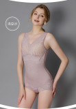 Autumn and winter warm women's body shaping jumpsuit Slimming tummy control Basic underwear waistband body shaping