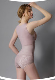 Autumn and winter warm women's body shaping jumpsuit Slimming tummy control Basic underwear waistband body shaping