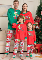Christmas parent-child home clothes pajamas set Christmas parent-child home clothes pajamas set