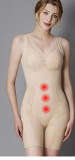body shaping jumpsuit tummy control fitted waist and hip tightening body slimming body romper with breast pads