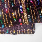 Beaded African Women's Party Evening Dress With Belt