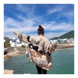 Women Fall/Winter Style Casual Button V-Neck Sweater