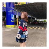 Women Fall/Winter Style Casual Button V-Neck Sweater