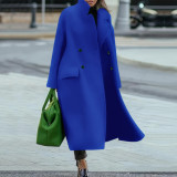 Winter And Autumn Women's Loose Coat