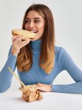 Autumn Turtleneck Pullover Sweater Knitting Basic Shirt For Women
