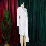 Autumn Long Sleeve Chic Elegant ol Pencil Plus Size African Dress