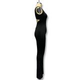 Women Casual Hollow Sports Jumpsuit